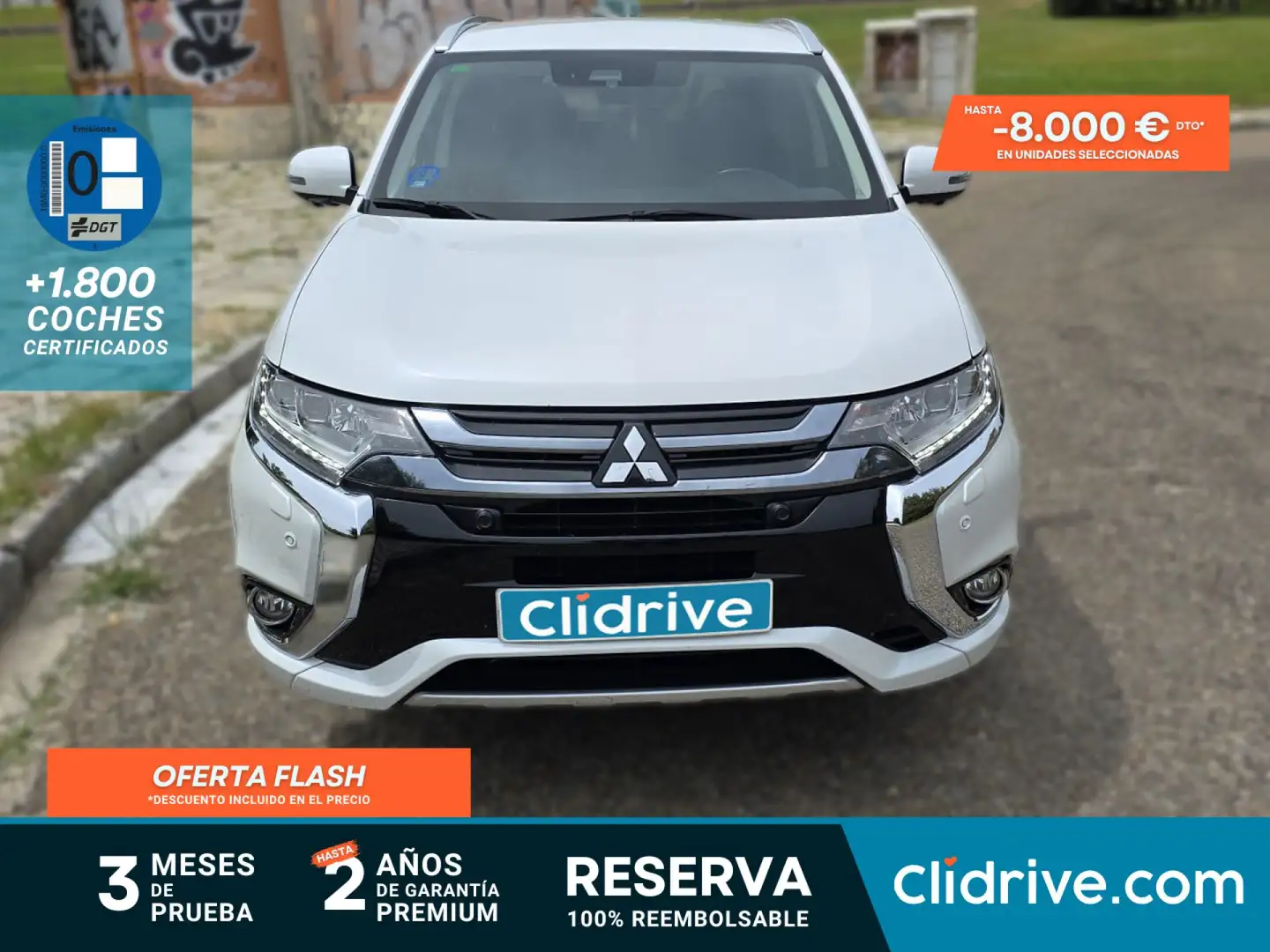 Mitsubishi Outlander 2.0 PHEV Kaiteki Auto 4WD Blanco - 1