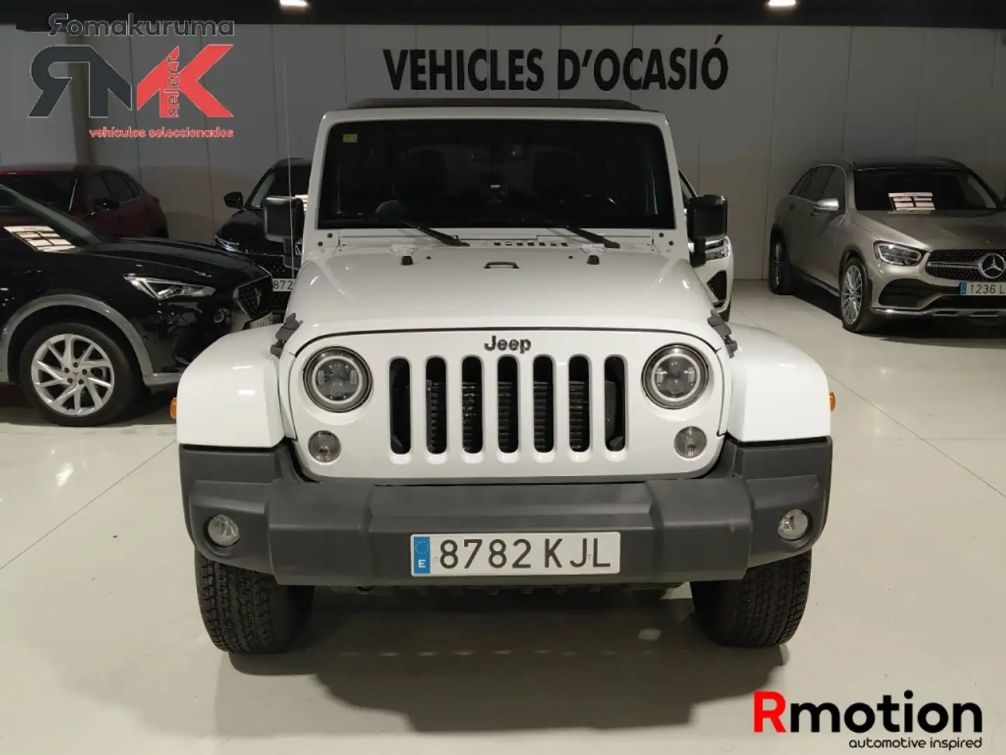Jeep Wrangler 2.8 CRD SPORT UNLIMITED AUTO 200 5P Blanc - 2