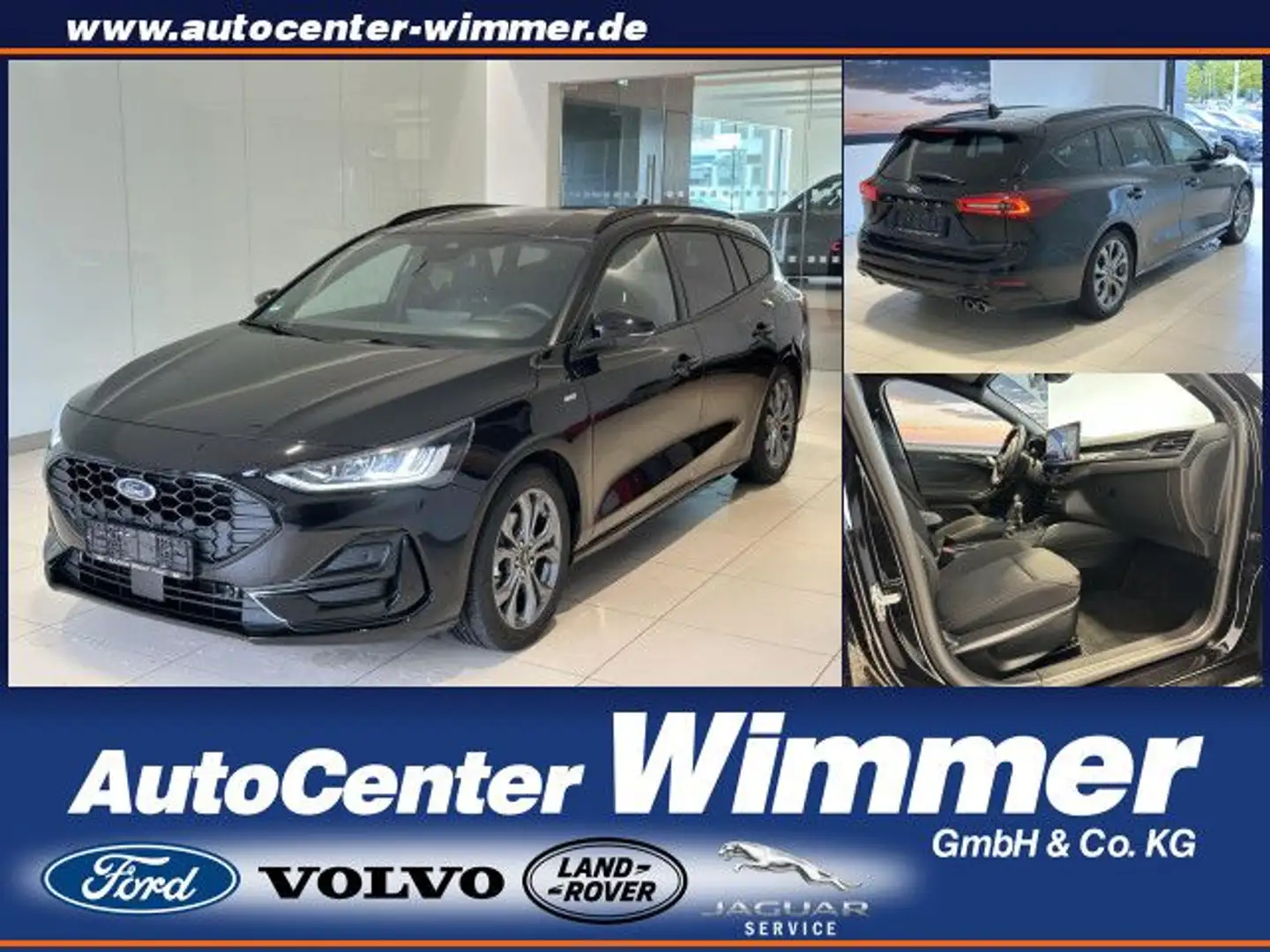 Ford Focus Turnier 1.0 EcoBoost Hybrid ST-LINE Navi LED Schwarz - 1