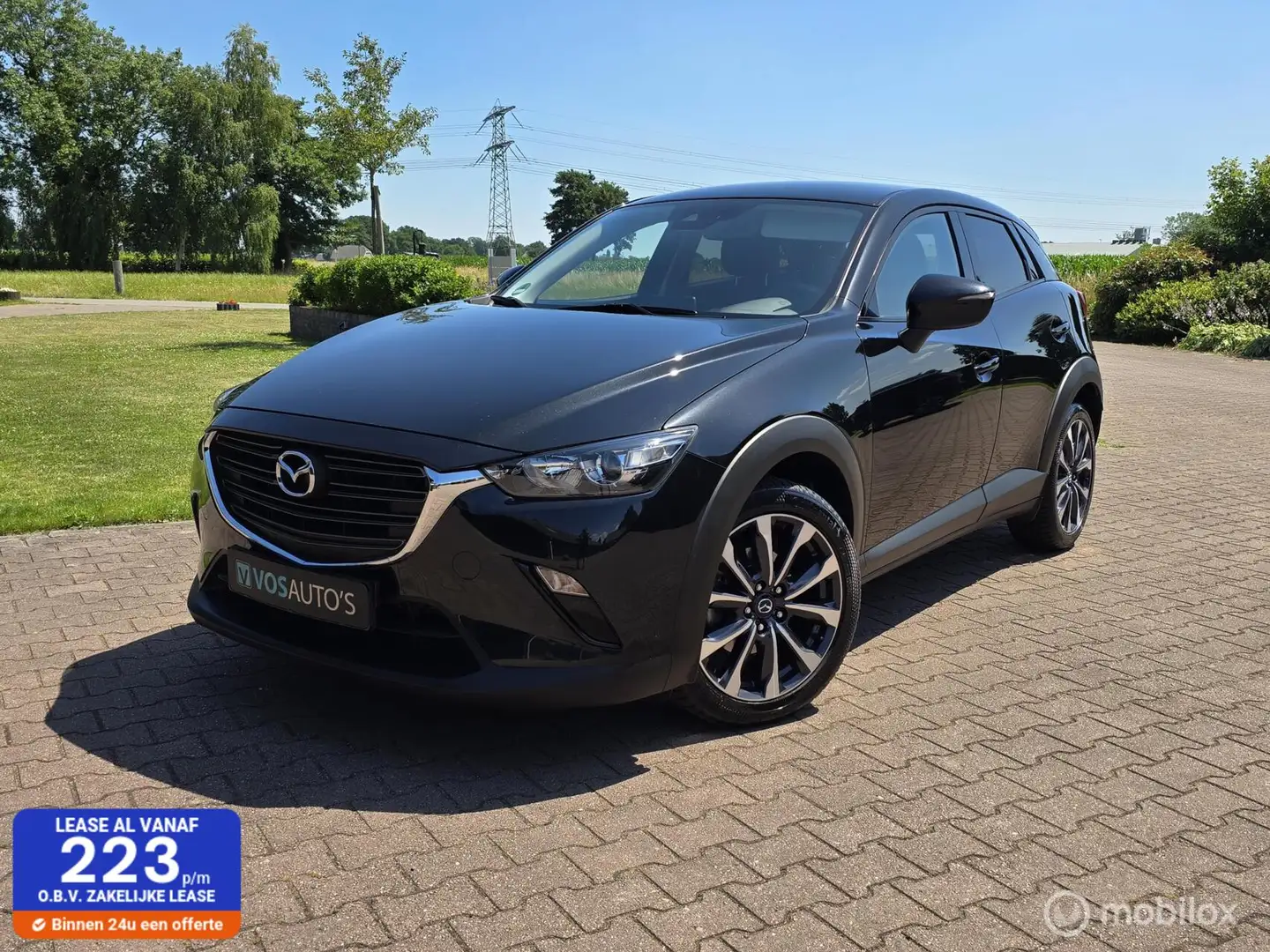 Mazda CX-3 2.0 SkyActiv-G 120 Sport Selected/NAVI/18 INCH Zwart - 1