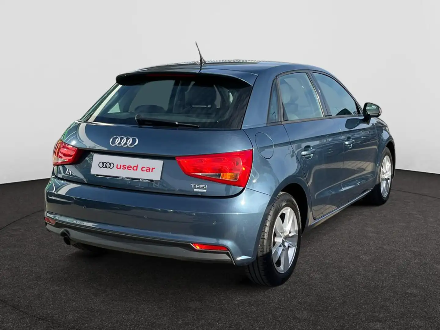 Audi A1 Sportback WEINIG KM'S*BLUETOOTH*95PK*SENSOREN A*AIRCO*TOPWAY.BE Bleu - 2