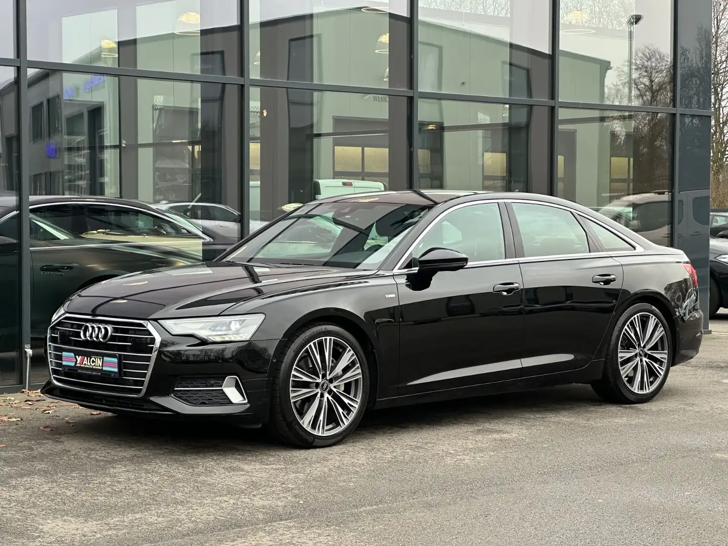 Audi A6 45 TFSI S tronic S line 1.HA/ACC/20LM/NAV/SHZ Negro - 2
