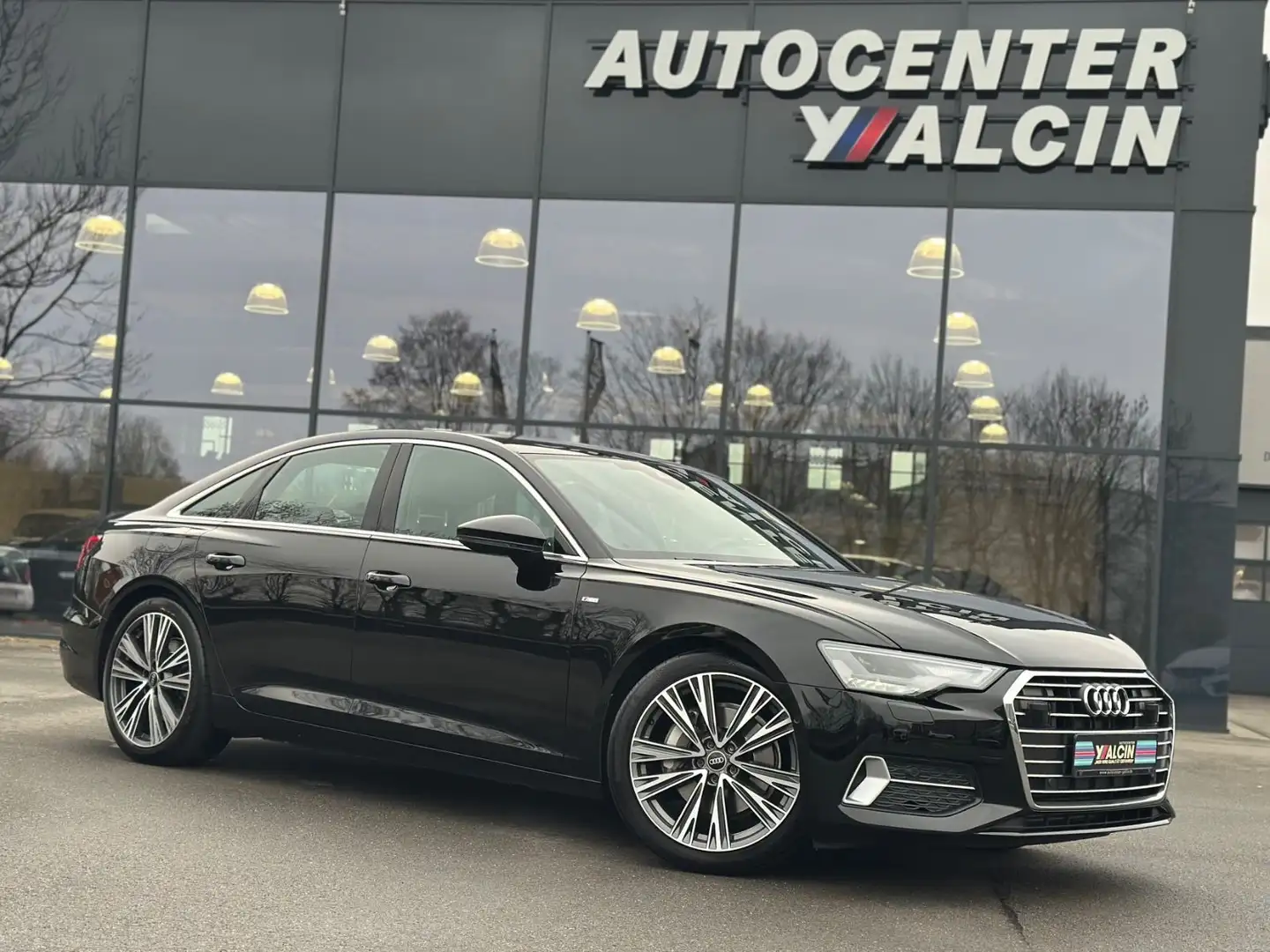 Audi A6 45 TFSI S tronic S line 1.HA/ACC/20LM/NAV/SHZ Negro - 1