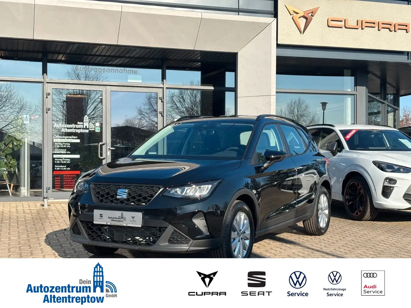 SEAT Arona Reference 1.0 TSI AHK-Vorb. WINTERPAKET LM Negro - 1