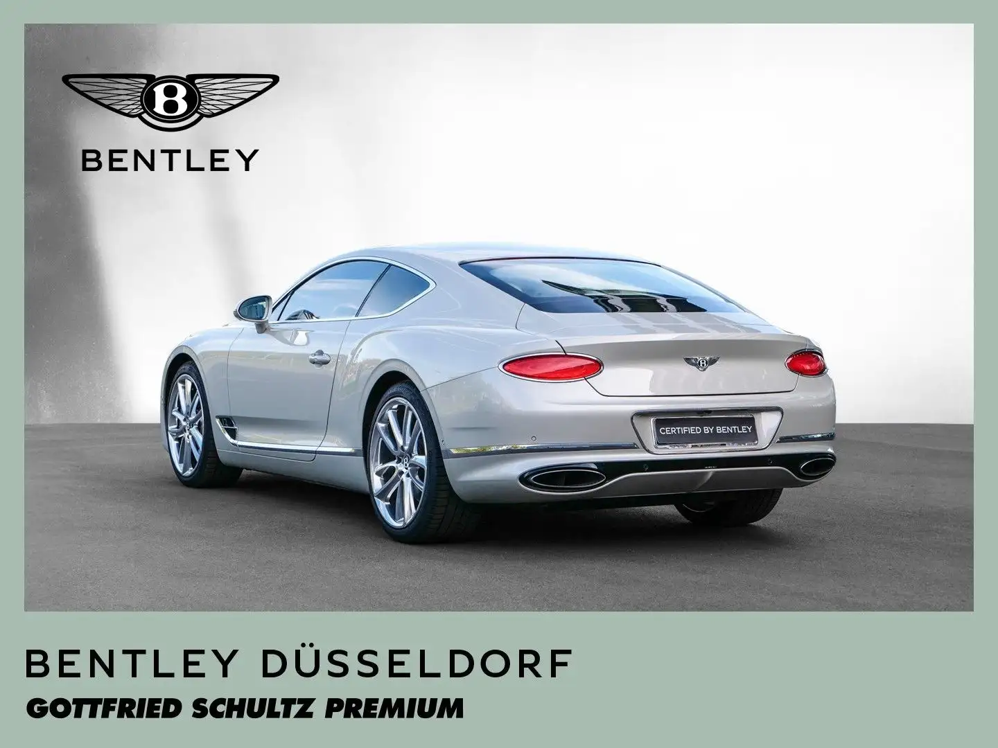 Bentley Continental GT W12 // BENTLEY DÜSSELDORF Beige - 2