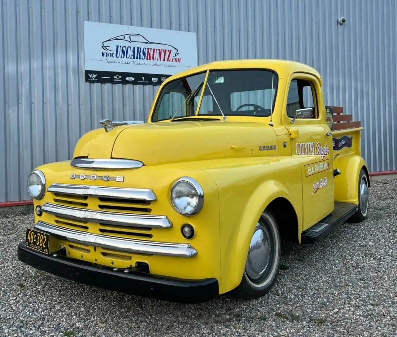 Dodge B1 Flathead Gelb - 2