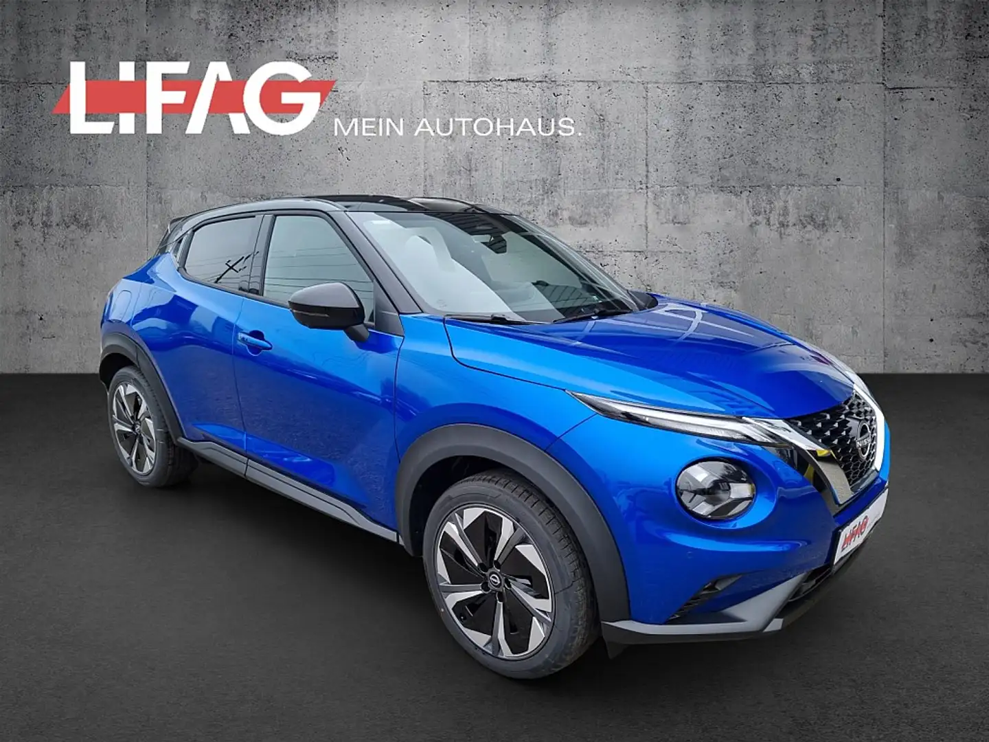 Nissan Juke 1,0 Tekna DCT *ab € 29.990,-* Modrá - 1