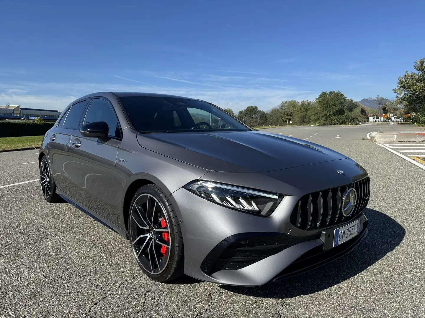 Mercedes-Benz A 35 AMG 4matic ITALIANA UNICO PROPRIETARIO Grigio - 1