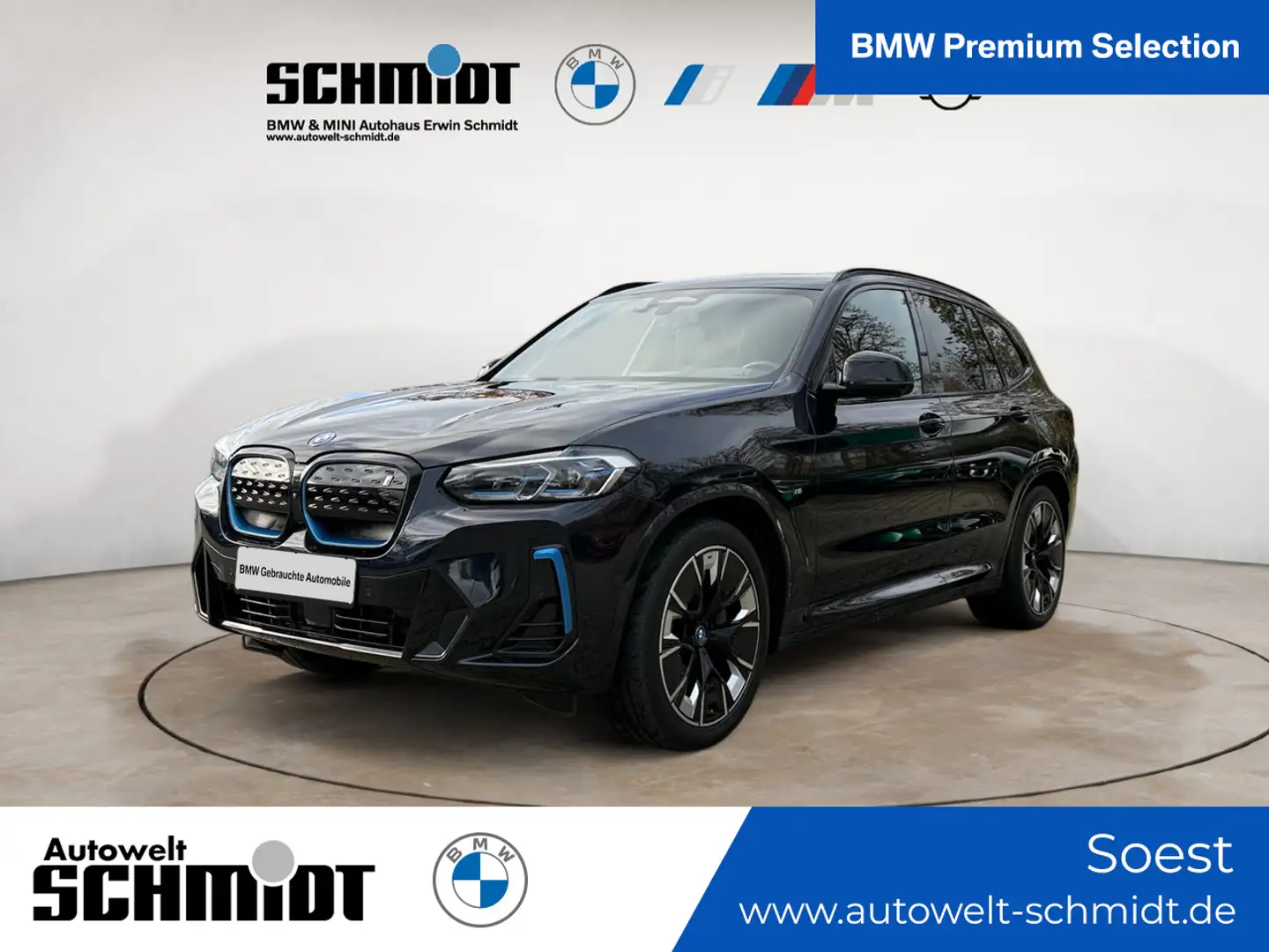 BMW iX3 IMPRESSIVE + 2Jahre-BPS.-GARANTIE Schwarz - 1