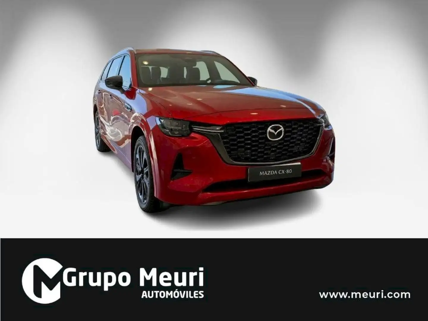 Mazda CX-80 3.3 e-Skyactiv-D MHEV Homura AWD Aut. Rojo - 1