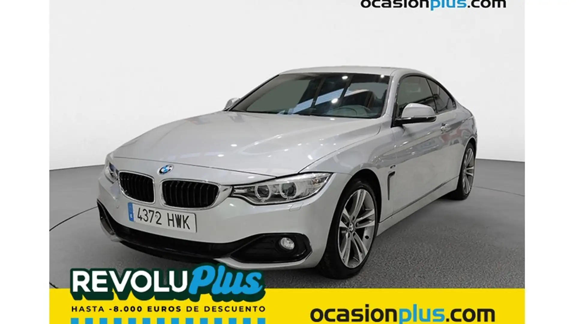 BMW 420 420d Coupé Plateado - 1