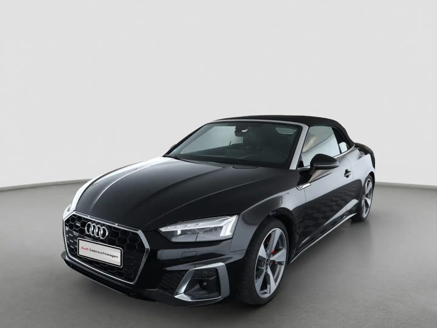 Audi A5 Cabriolet 40 2.0 TDI quattro S-line AHK ACC HUD R Schwarz - 2