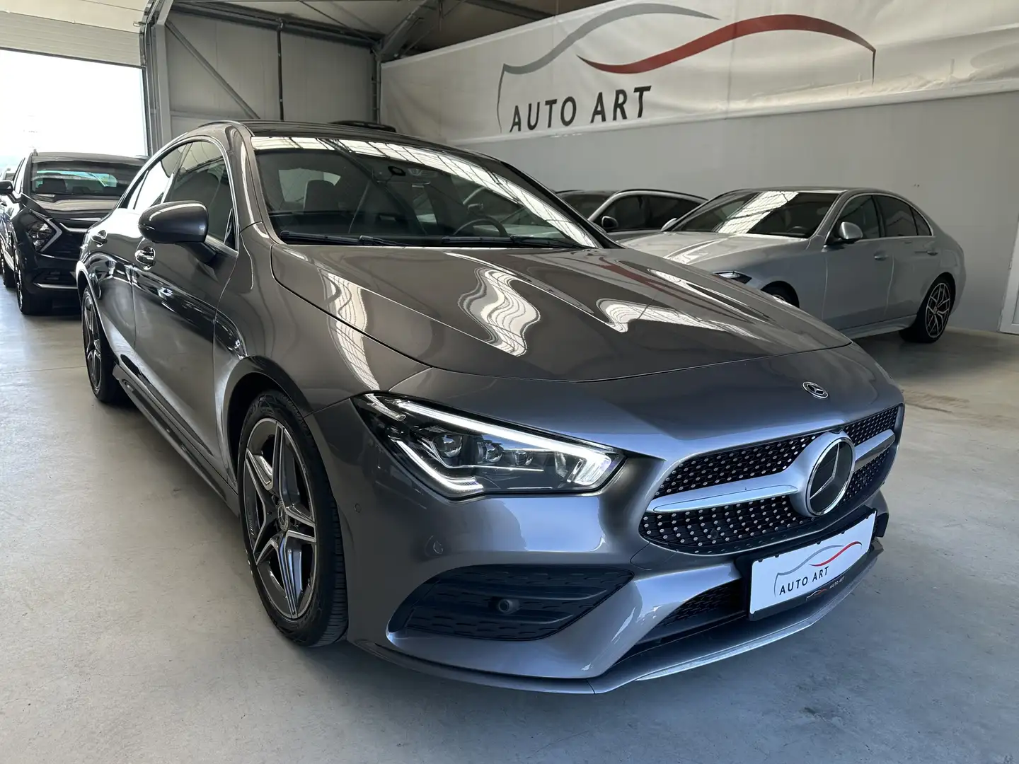 Mercedes-Benz CL 220d AMG Navi LED Pano Burmester STHZ ACC Plus Grau - 1