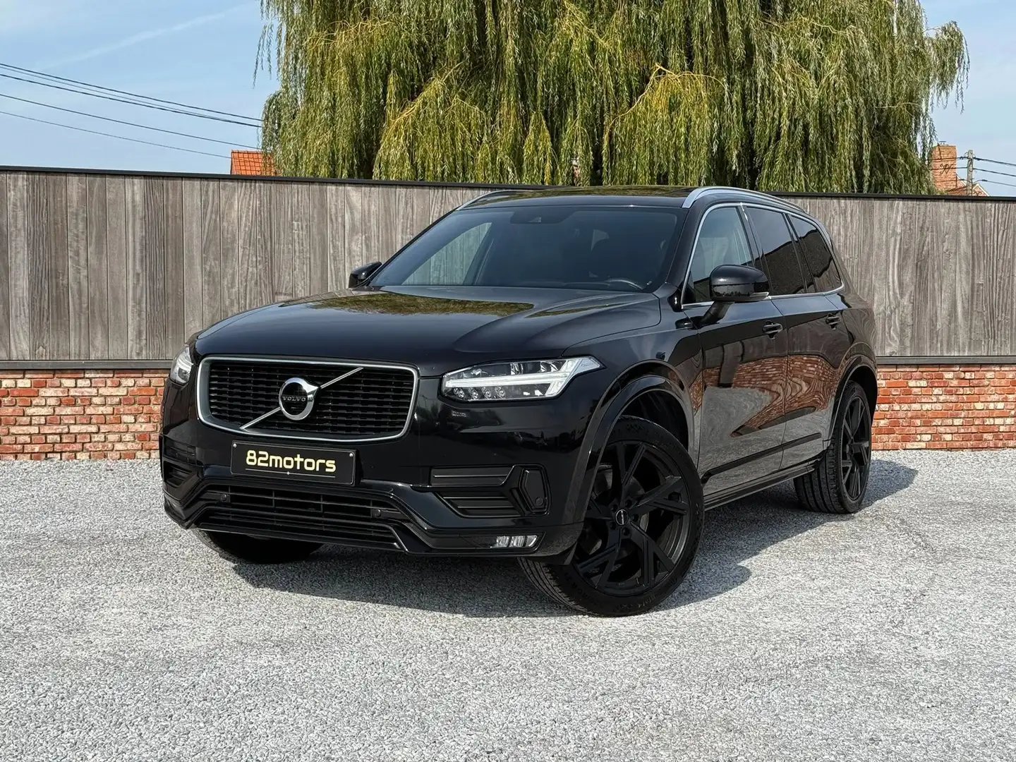 Volvo XC90 D5 AWD/rdesign/7pl/pano/carbon/acc/hud/carplay/btw Negro - 1
