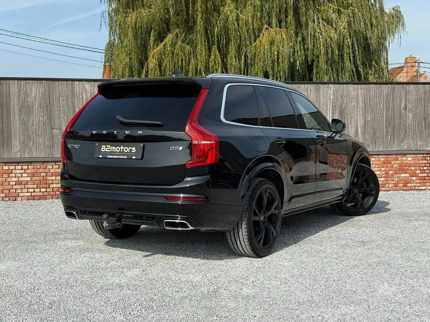 Volvo XC90 D5 AWD/rdesign/7pl/pano/carbon/acc/hud/carplay/btw Negro - 2