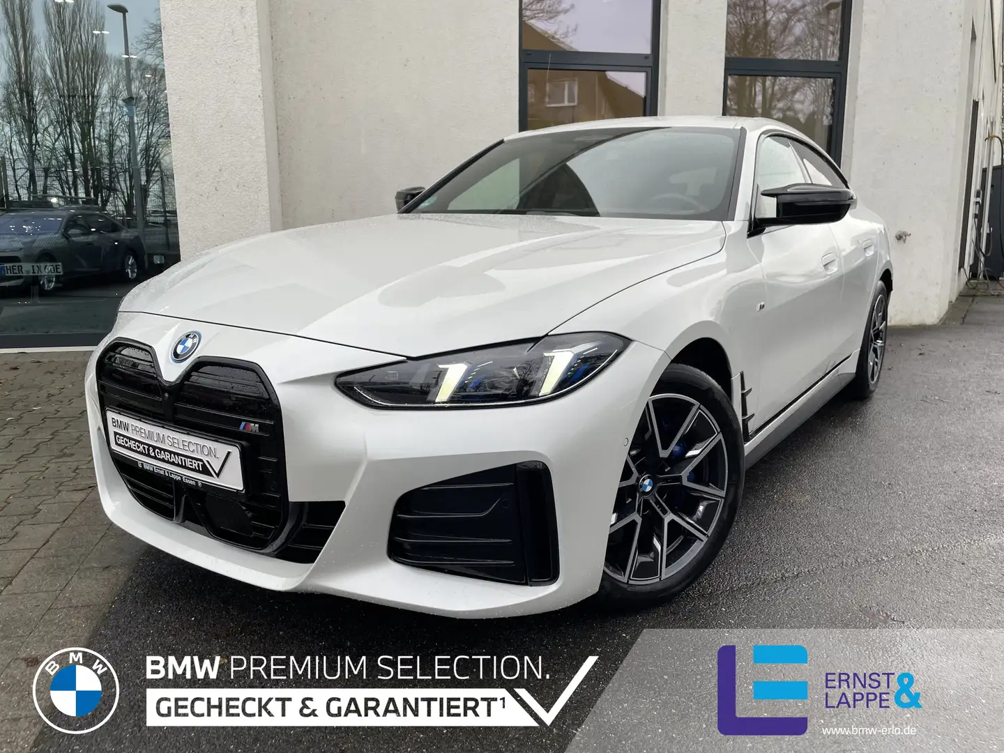 BMW i4 M50 xDrive GC M Sport Pro || 360 H&K AHK ACC Blanc - 1