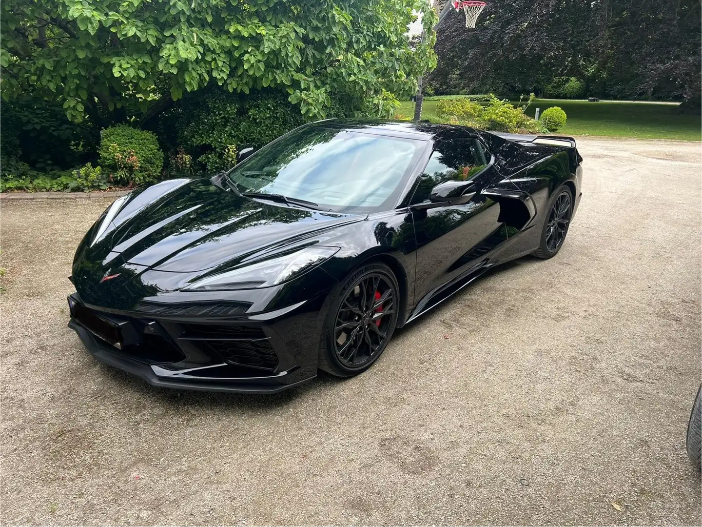 Corvette C8 Stingray 3LT Cabriolet Schwarz - 1