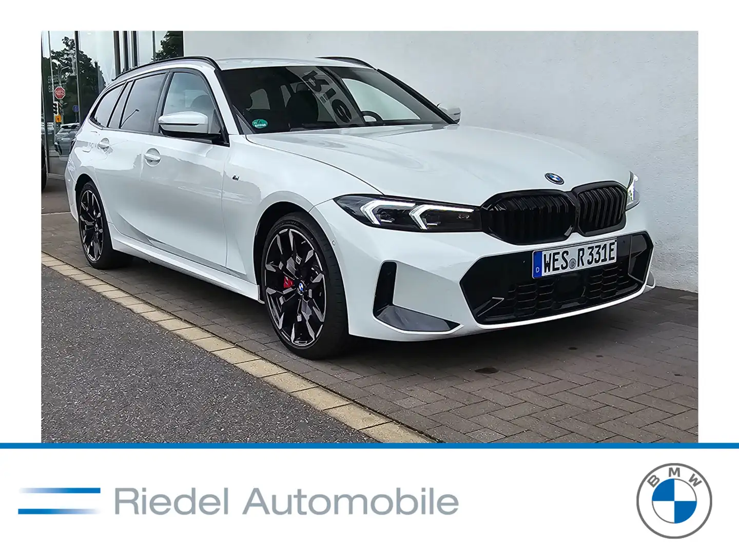 BMW 330 e Touring Automatic Navi Tempom.aktiv Bluetooth PD Weiß - 1
