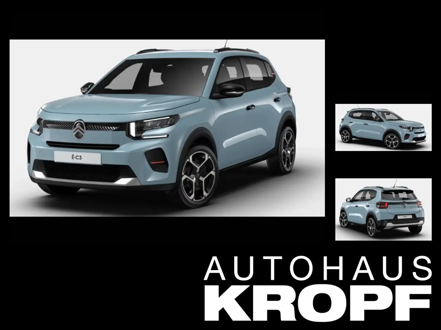 Citroen C3 PLUS Elektromotor 30KwH Urban-Range Blau - 1