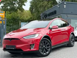 Tesla Model X 2 Hand Alcantara LED ///