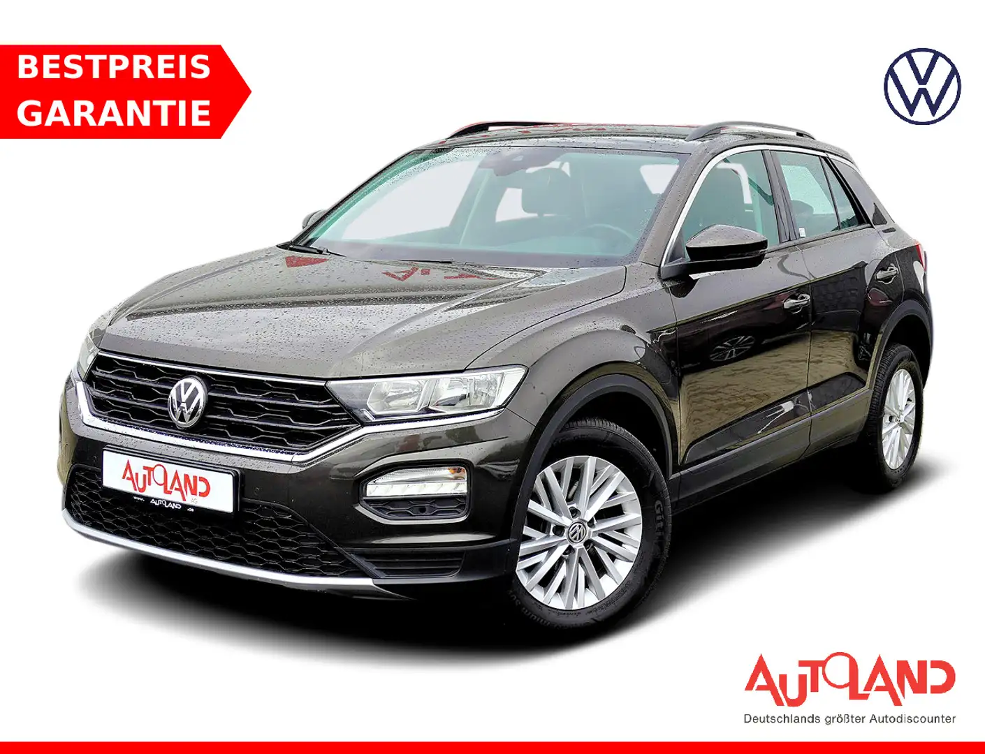Volkswagen T-Roc 1.6 TDI Style LED Klima Navi ACC Brun - 1