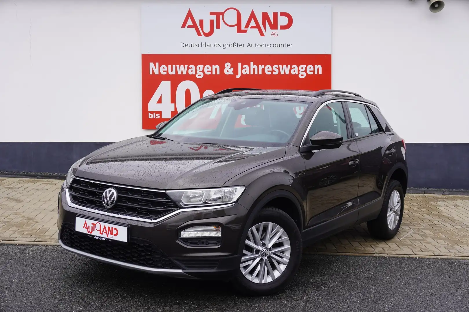 Volkswagen T-Roc 1.6 TDI Style LED Klima Navi ACC Brun - 2