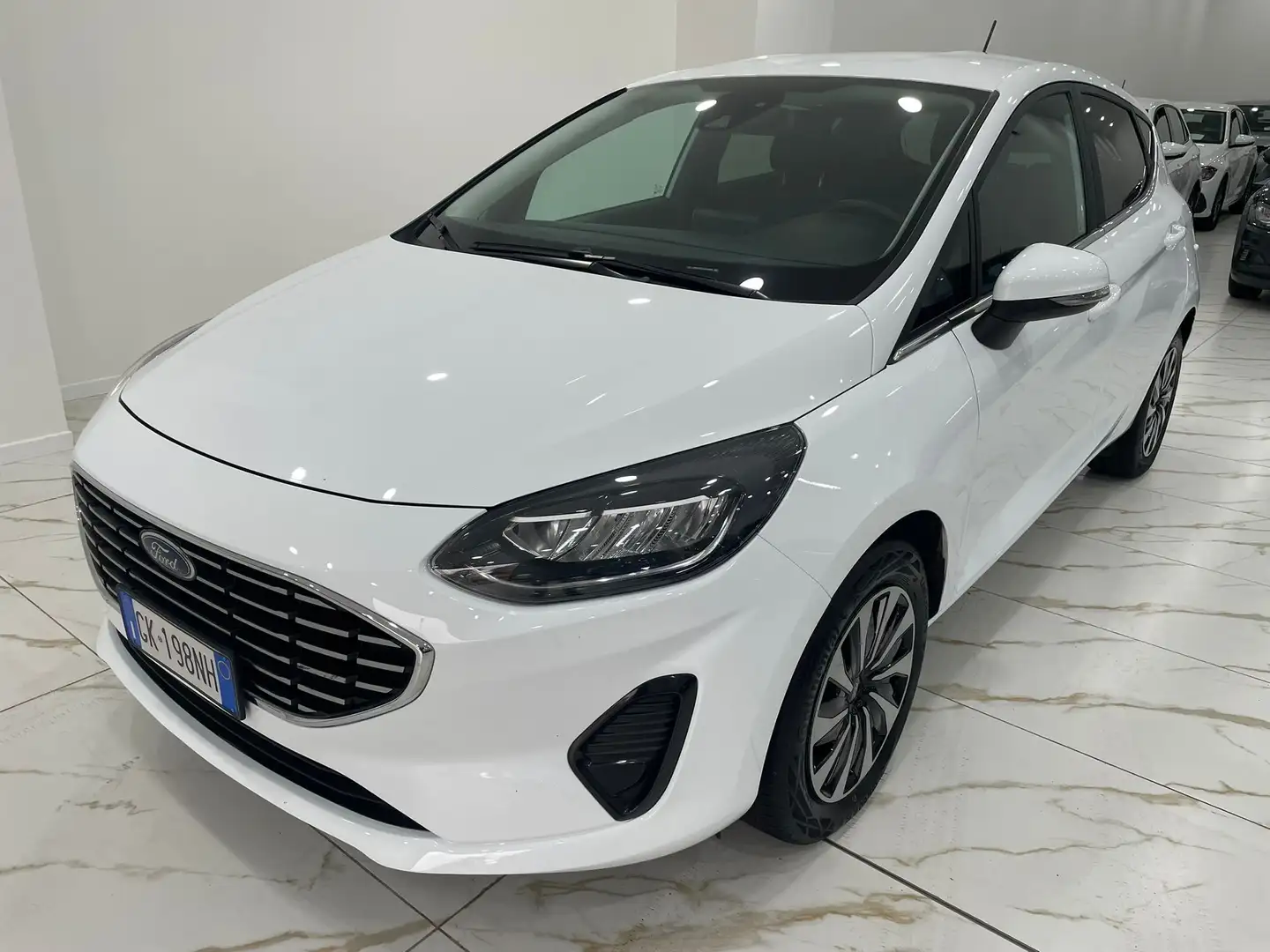 Ford Fiesta Fiesta VII 2022 5p 5p 1.1 Titanium 75cv Blanc - 1