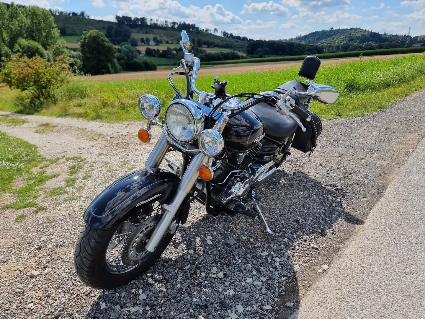 Yamaha XVS 1100 Classic Negru - 1