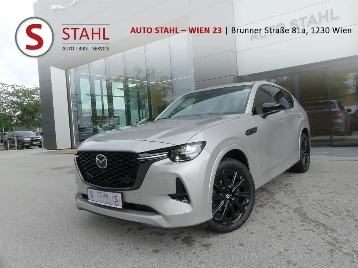 Mazda CX-60 3.3L e-SKYACTIV D AWD HOMURA Aut. | Auto Stahl ... Argento - 1