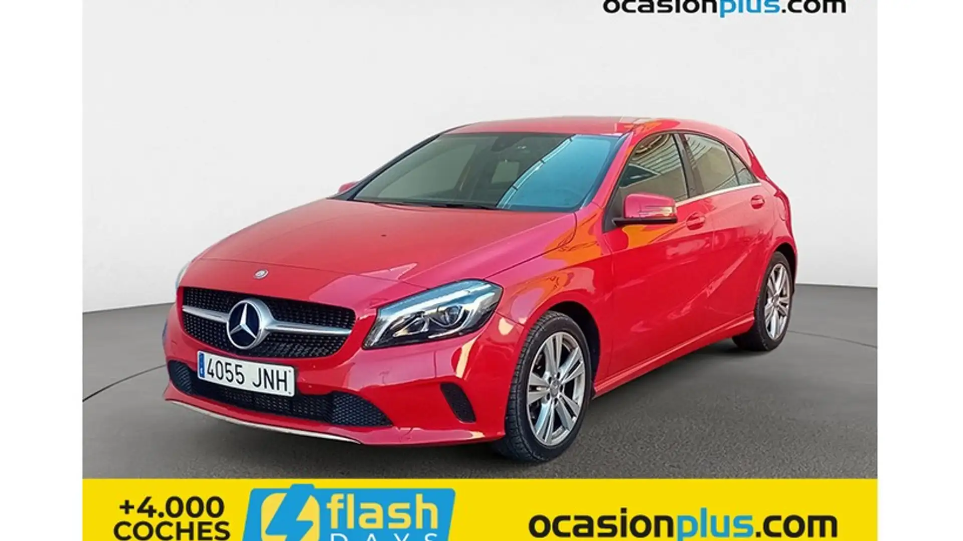 Mercedes-Benz A 180 180CDI BE Urban 7G-DCT Rojo - 1