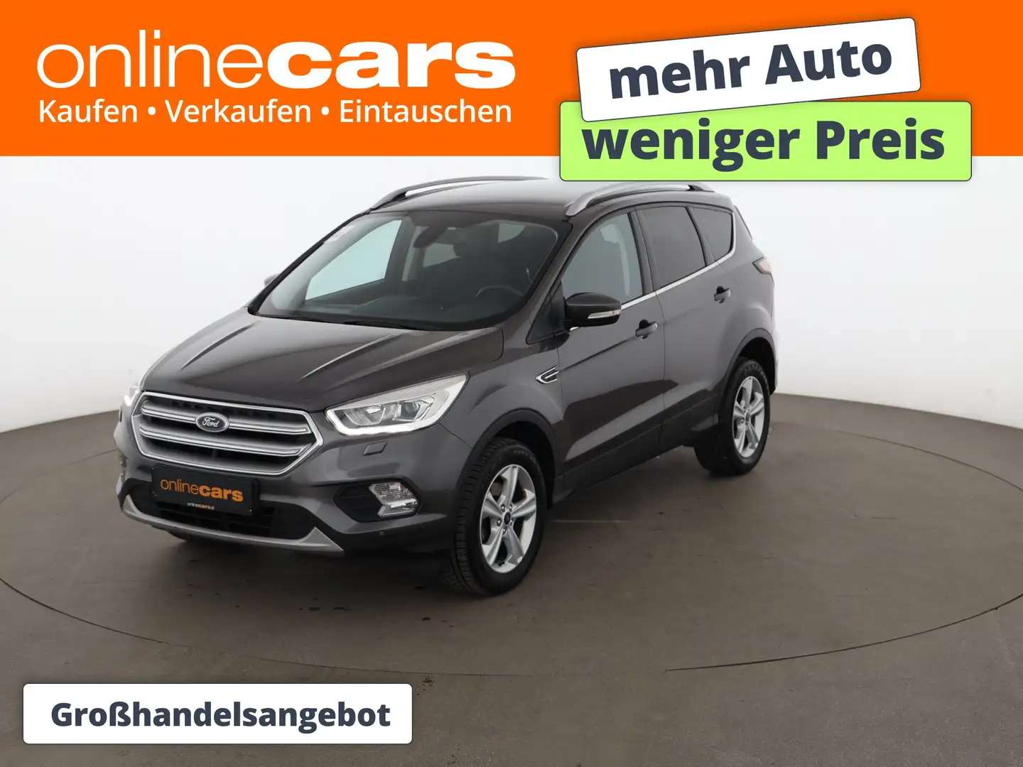 Ford Kuga 1.5 EcoBoost Titanium NAVI SITZHZG R-CAM PDC Grau - 1