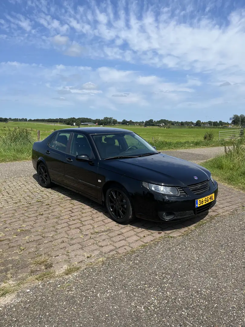 Saab 9-5 2.3t - GOED ONDERHOUDEN - Moet weg Negru - 1