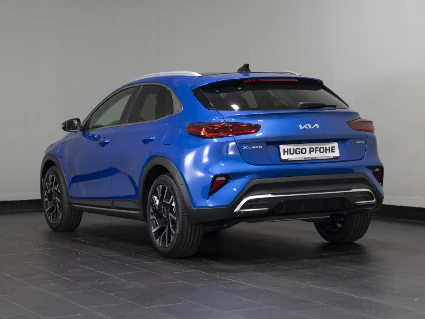 Kia XCeed Platinum 1.6 GDI PHEV | ESD | GSD | AC | Leder | L Blauw - 2