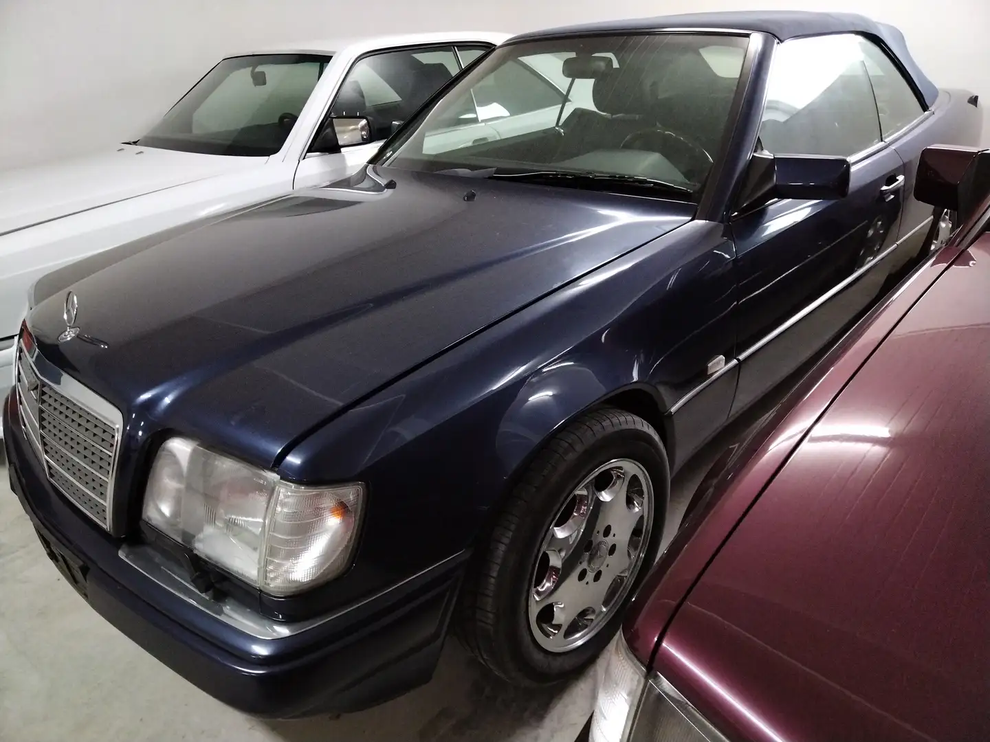 Mercedes-Benz E 320 Cabrio 1.Hand dt. Fzg. W124 Mercedes Benz 17" AMG Blau - 1