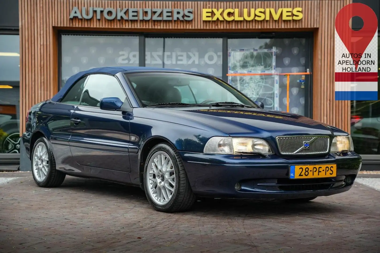 Volvo C70 Convertible 2.4 T klima Cruise leder sitzhei Bleu - 1