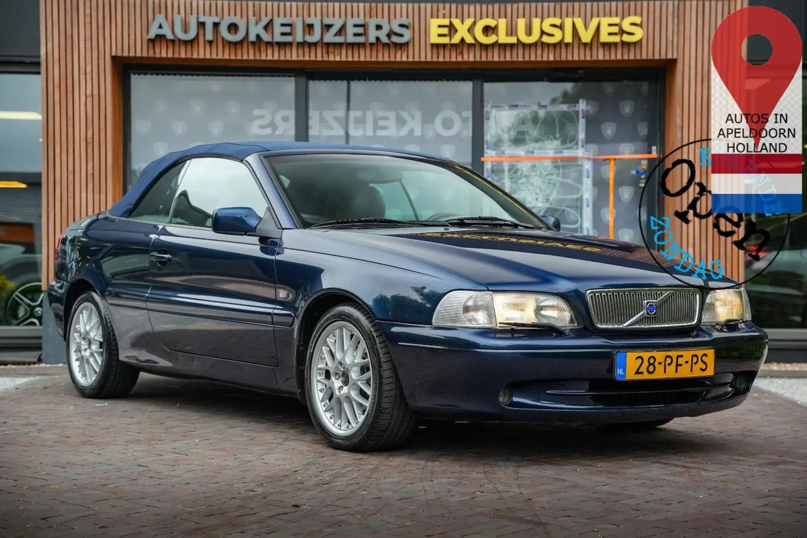 Volvo C70 Convertible 2.4 T klima Cruise leder sitzhei Blau - 1