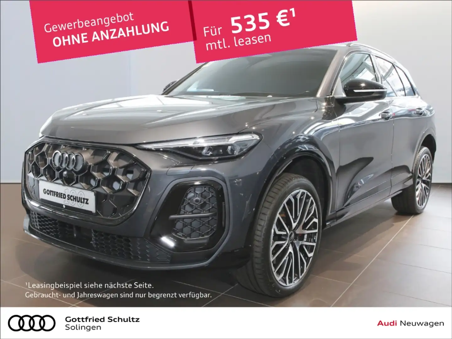 Audi Q5 SUV TDI quattro AHK Luftfederung  Matrix Pano edit Grau - 1