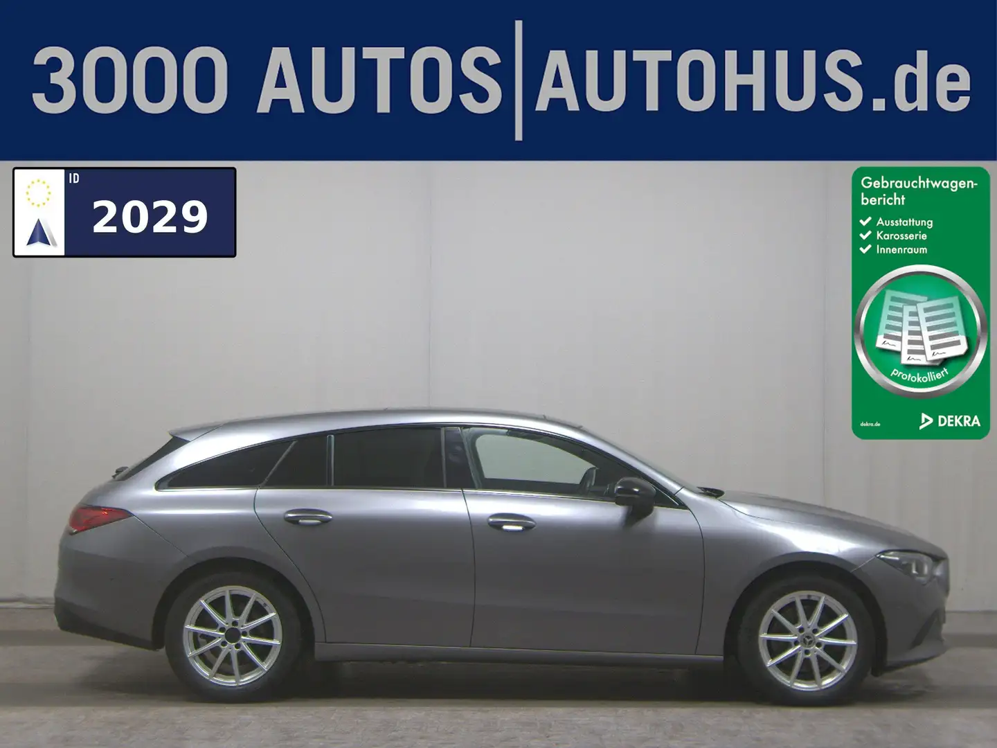 Mercedes-Benz CLA 220 SB d 4M Progressive Navi LED Pano Leder Grau - 1