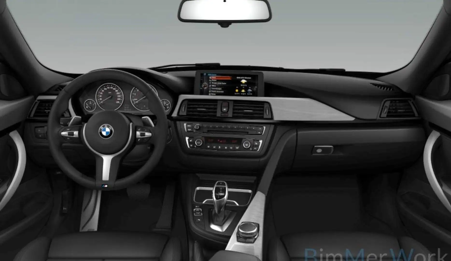 BMW 320 i Gran Turismo M Sport/Aut/Leder/Pano/19" Noir - 2