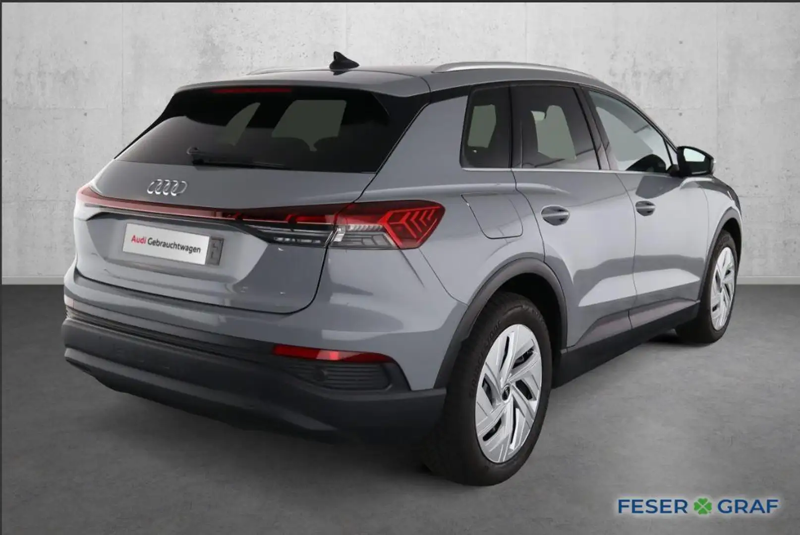 Audi Q4 e-tron Q4 45 e-tron Anhängevorrichtung/MMI-Navi/Vir. Co Grau - 2