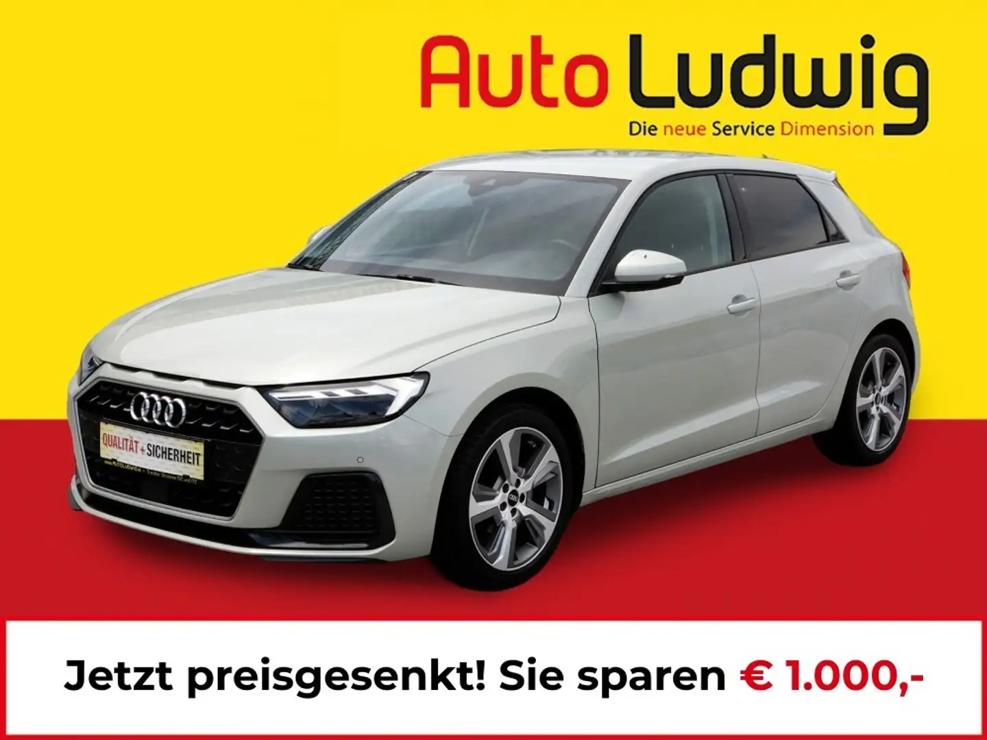 Audi A1 SB 25 TFSI advanced S-tronic*DIGITAL COCKPIT*LE... Silber - 1