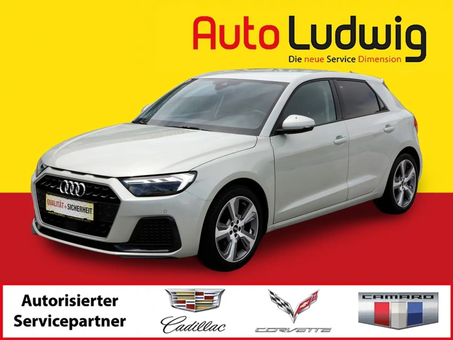 Audi A1 SB 25 TFSI advanced S-tronic*DIGITAL COCKPIT*LE... Silber - 1
