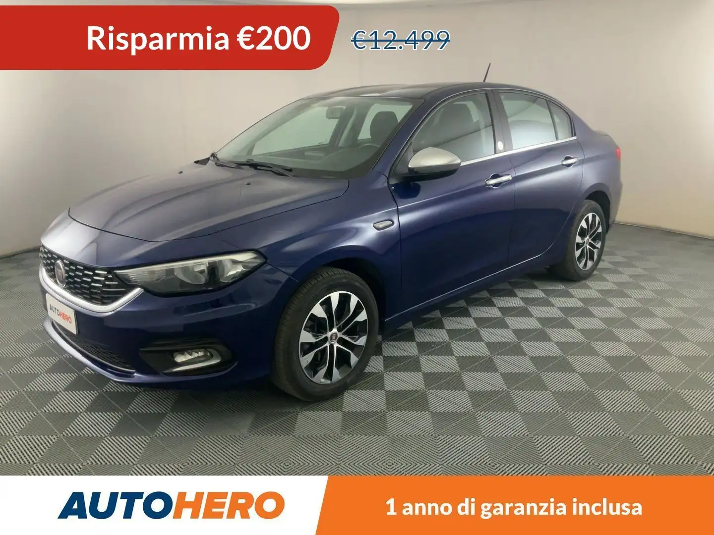 Fiat Tipo 1.3 M-Jet Mirror Blu/Azzurro - 1