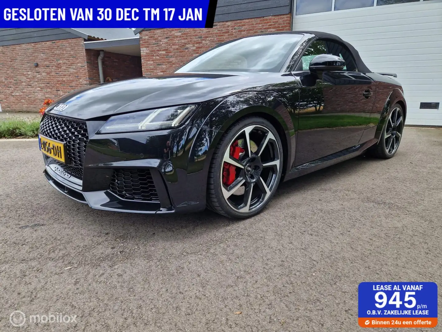 Audi TT RS Roadster TT quattro|Zonder OPF|Nieuw staat Noir - 1