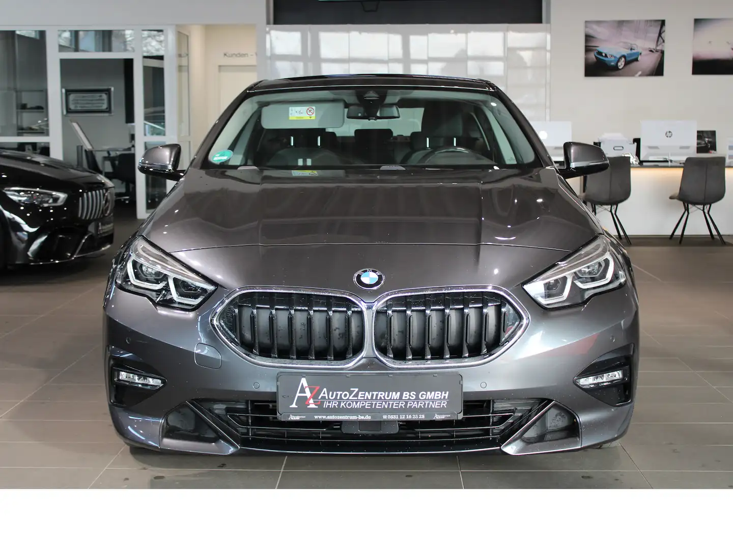 BMW 218 d Sport line M HUD*CAM*NAVI*LED Grau - 2