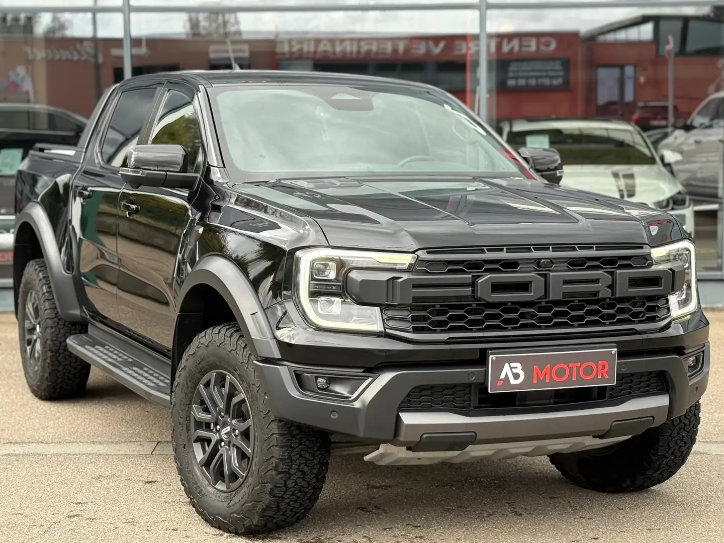 Ford Ranger Raptor 3.0V6 4WD TVAC AUTO 292CV CAMERA360 HARD-TOP FULL Noir - 1