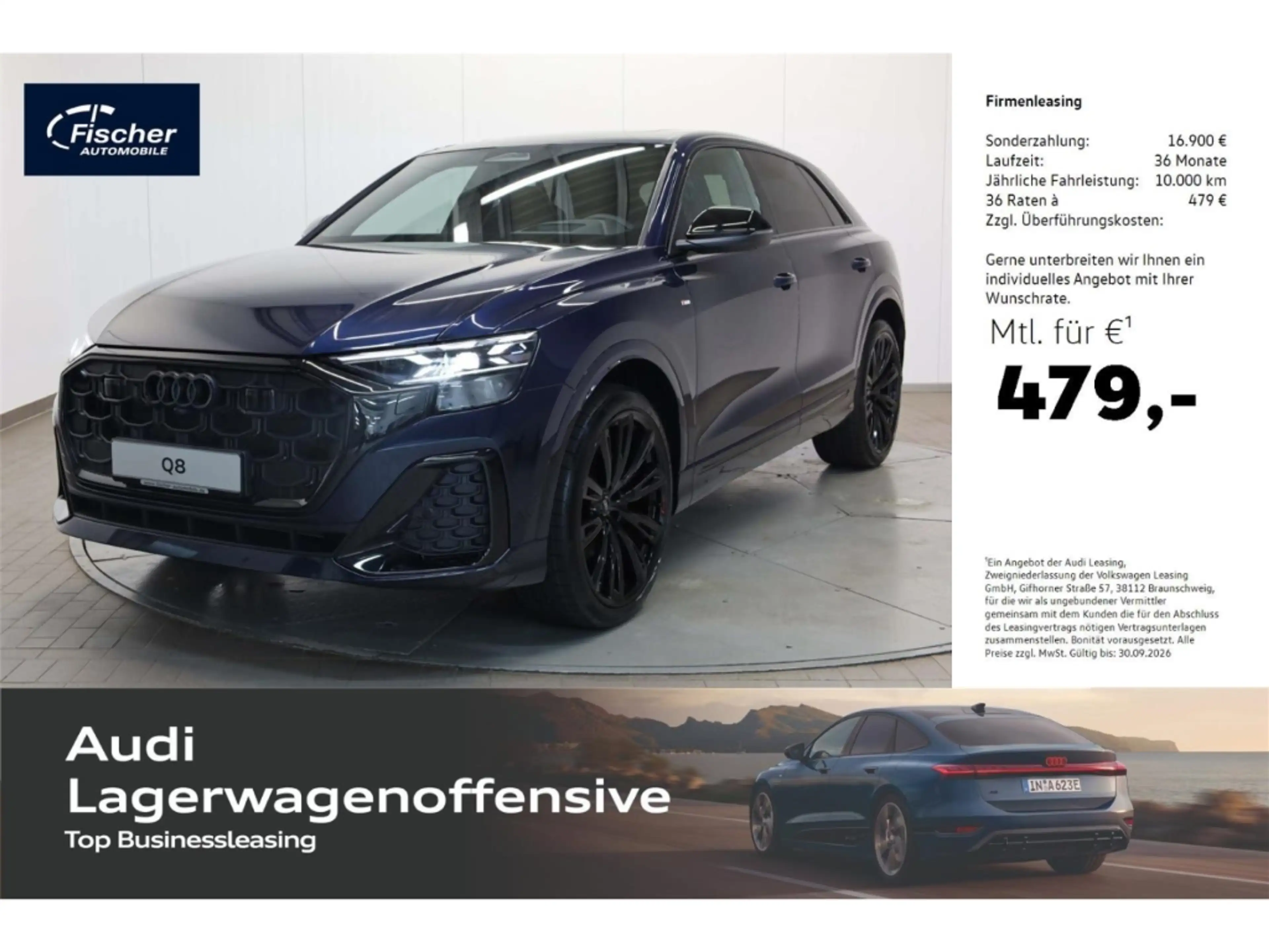 Audi Q8 TDI quattro S line business