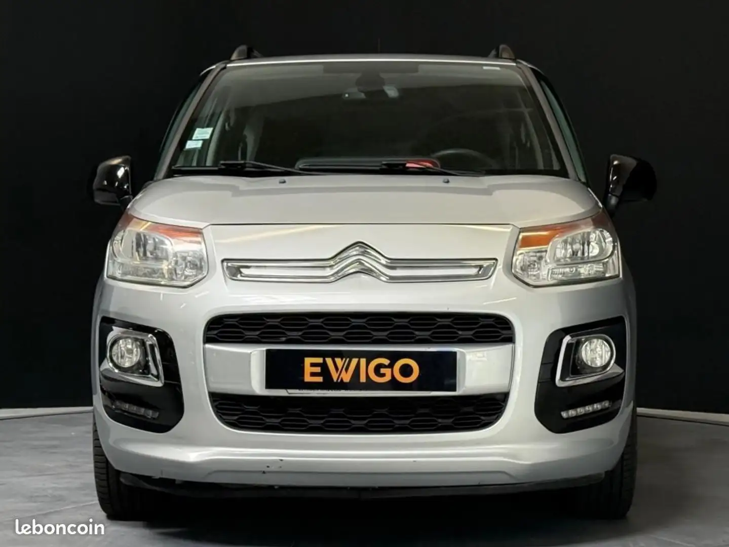 Citroen C3 Picasso Citroën 1.6L BLUEHDi 100CH FEEL EDITION Gris - 2