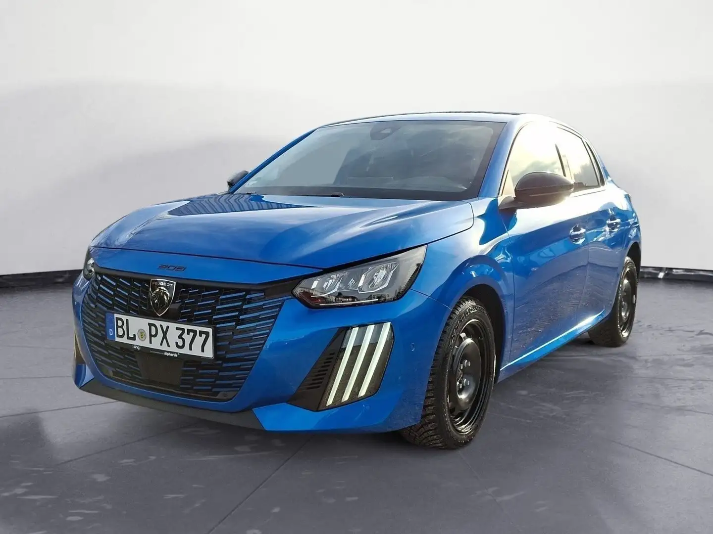 Peugeot 208 Allure HYBRID 100 e-DSC6 Sicht- & Navigation Blau - 2