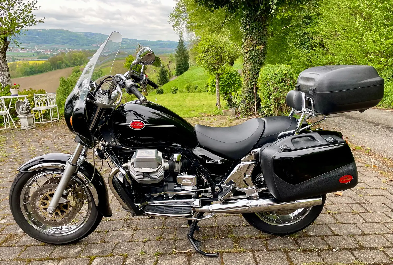 Moto Guzzi California 1100 Touring KD Schwarz - 1